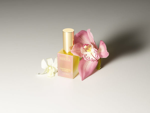 Nani Pua Oil Bottle with Flowers